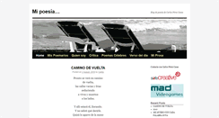 Desktop Screenshot of mipoesia.net
